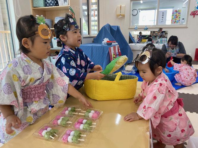 2024年8月お誕生会・夏祭り★