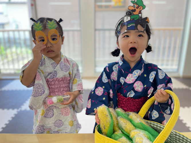 2024年8月お誕生会・夏祭り★