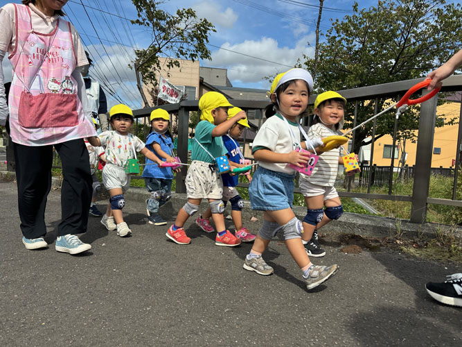 2024年秋の遠足・青空給食★