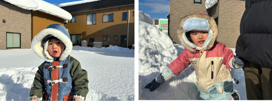 豪雪地帯岩見沢 雪あそびが始まりました★2024年