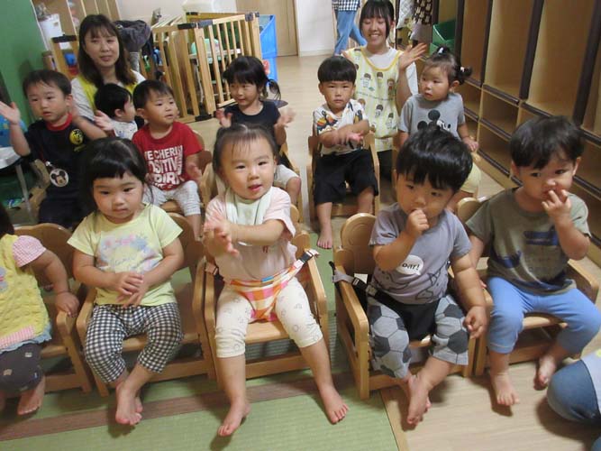 2025年8月のお誕生会