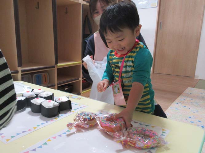 11月のお誕生会＆お店屋さんごっこ2025年