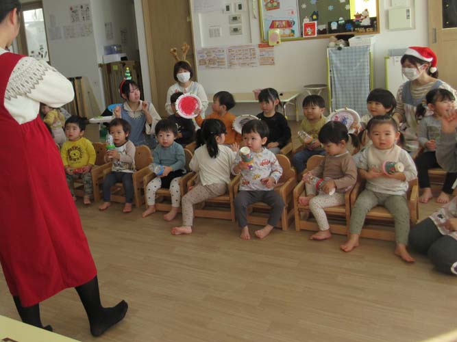 2025年12月のお誕生会＆クリスマス会