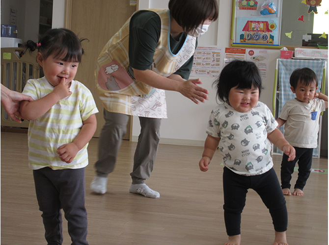 ☆9月のお誕生会＆運動会ごっこ☆